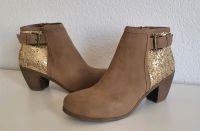 Ankle Boots // braun gold glitzer// graceland Bochum - Bochum-Wattenscheid Vorschau