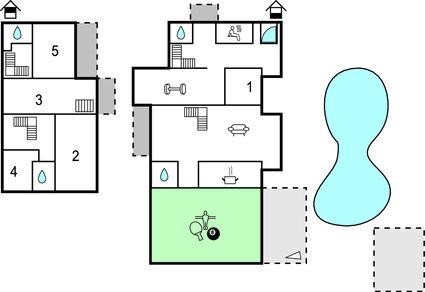 Ferienhaus in Valtura (Kroatien) für 10 Personen + 3 Hunde in Hermannsburg