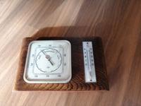 Wetterstation barometer thermometer ddr fa. Foerster Leipzig - Marienbrunn Vorschau