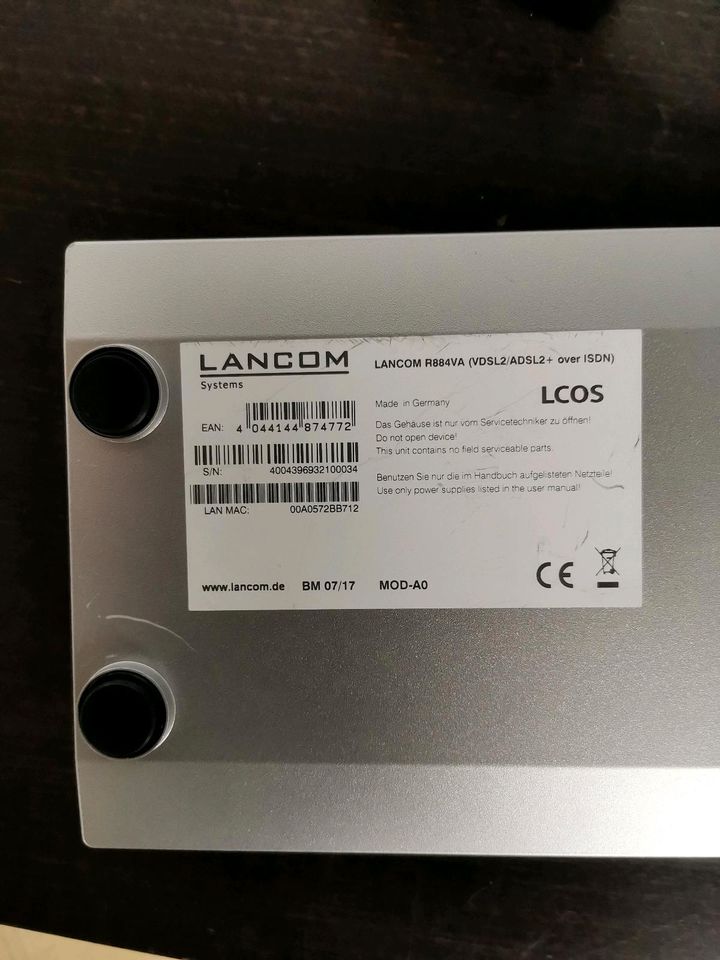 LANCOM R884VA Router VoIP VDSL2/ADSL2+ over ISDN in Buch