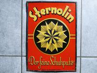 STERNOLIN Der feine Schuhputz ERKELENZ Blech-Schild Werbeschild Nordrhein-Westfalen - Erkelenz Vorschau