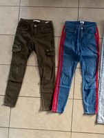 2 Jeans Only & Cargohose Queen Hearts Gr S bzw 36 olive & blau Niedersachsen - Suderburg Vorschau