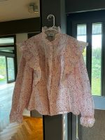 Claudie Pierlot Rüschen Bluse mit Streublumen Puder Nude 42 neu Westerwaldkreis - Luckenbach Vorschau