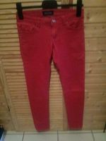 Miss Anna Hose/Stoff 75 %Baumwolle rot Strass Knopf, Gr. 36, xs-s Saarbrücken-Dudweiler - Dudweiler Vorschau