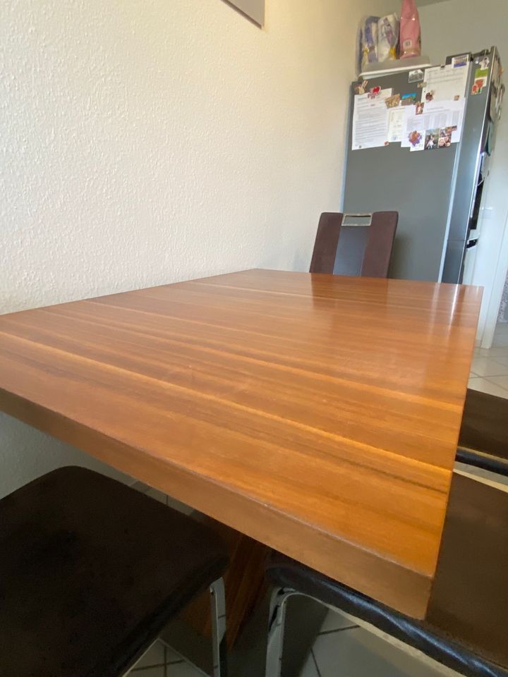 Esstisch Küchentisch Tisch mit vier Stühlen in Mannheim