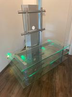 HiFi TV Rack Sideboard Glas Metall Grundig Flachbild 46 Zoll Bayern - Dietmannsried Vorschau
