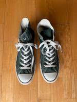 Chucks Taylor All Star Converse | Schuhe hoch high Grün UK9 42,5 Bayern - Garmisch-Partenkirchen Vorschau