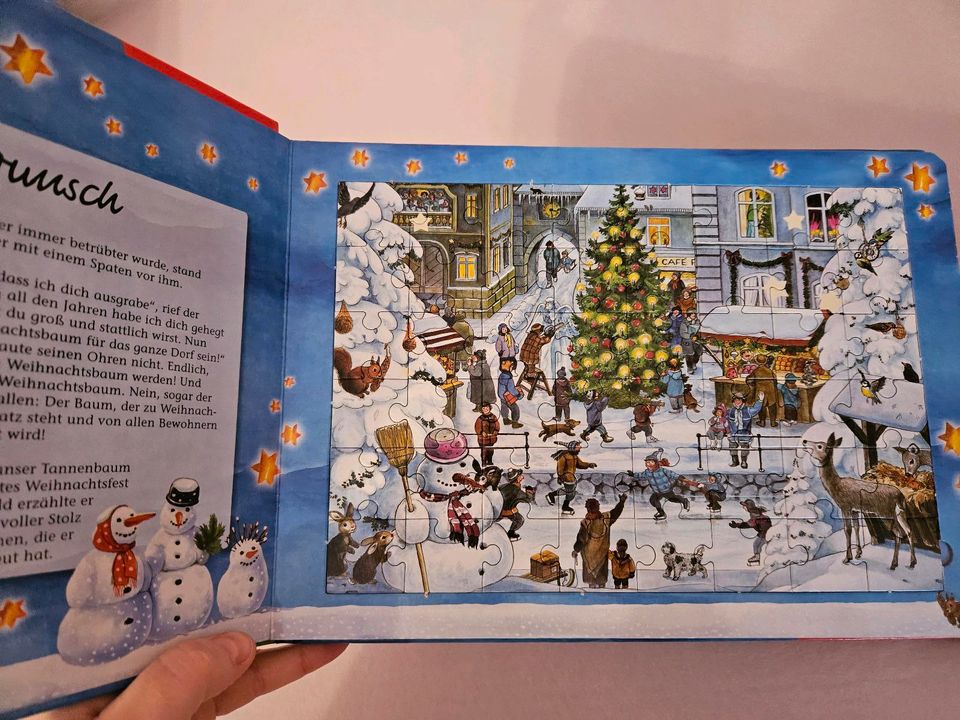 Mein Weihnachts-puzzle Buch neuwertig in Niddatal