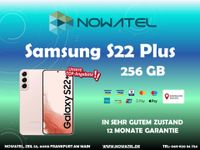 ✅ SAMSUNG S22 PLUS 256GB SEHR GUTEM ZUSTAND IN PINK  NUR 399 € ✅ Frankfurt am Main - Innenstadt Vorschau