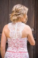 Brautkleid aus Seide und spitze Größe 38 Hessen - Biebertal Vorschau