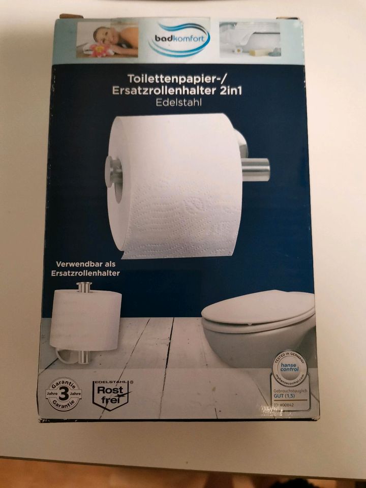 Toilettenpapierhalter Ersatzrollenhalter neu in Nürnberg (Mittelfr)