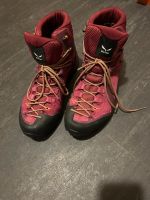 Salewa Damen Wanderschuhe high  Goretex womens alpin mid gr plum Hessen - Felsberg Vorschau