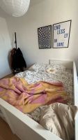 Ikea HEMNES Bett, weiß, ausziehbar 80/ 160x 200cm, guter Zustand Köln - Bickendorf Vorschau
