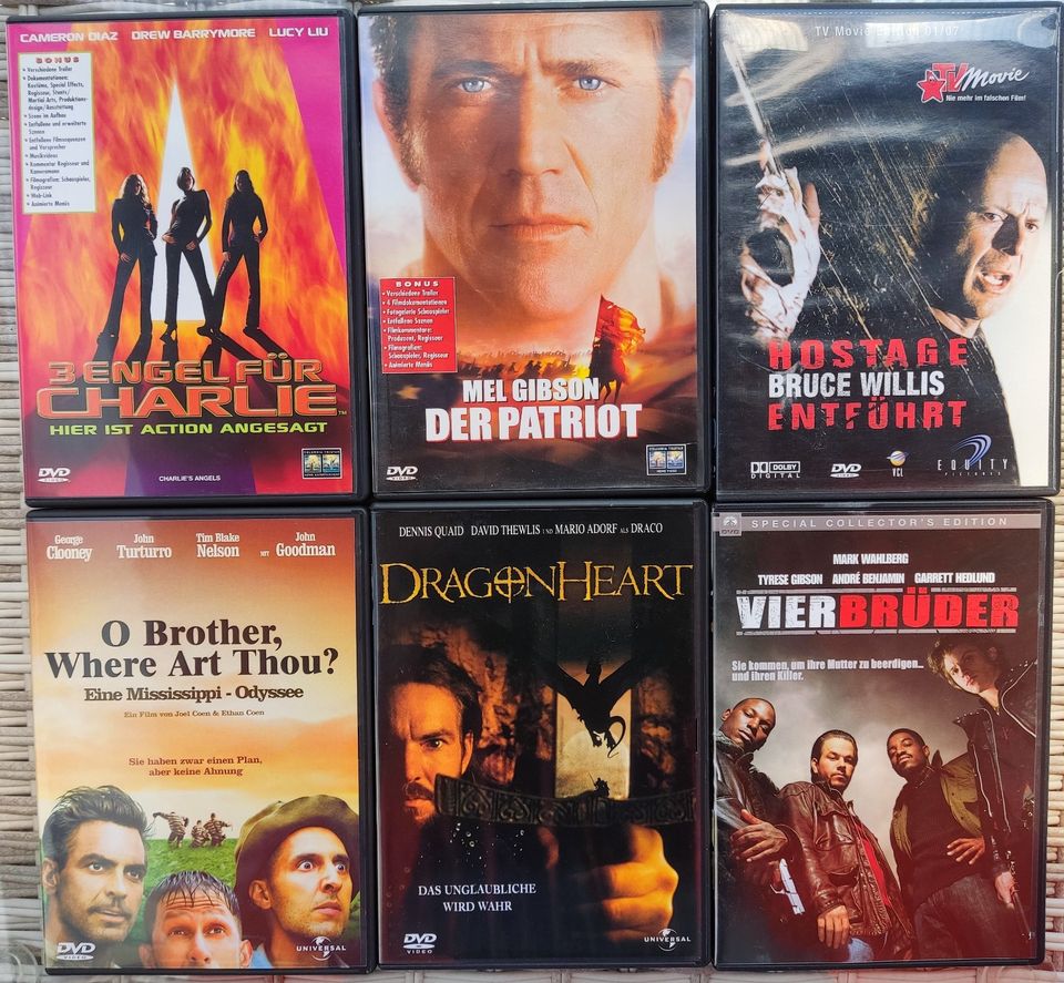 diverse DVDs (Romantik, Komödie, Action....) in Bellenberg