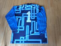 erima Torwarttrikot Herren XXL 90er vintage / retro blau Muster Stuttgart - Vaihingen Vorschau