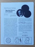 Vintage 1960s Ludwig "Special effects on cymbals" by Al Payson Hessen - Selters Vorschau