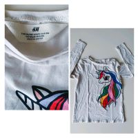 H&M Einhorn Langarm T-Shirt Sachsen - Netzschkau Vorschau