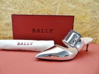 Bally JEMINA Damen Slipper Sandalen Hoch Pantoletten silber Gr.39 Hessen - Stadtallendorf Vorschau