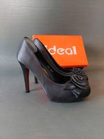 Mega High Heels Plateau Pumps rote Sohle schwarz 40 Textil Schuhe Bayern - Goldbach Vorschau