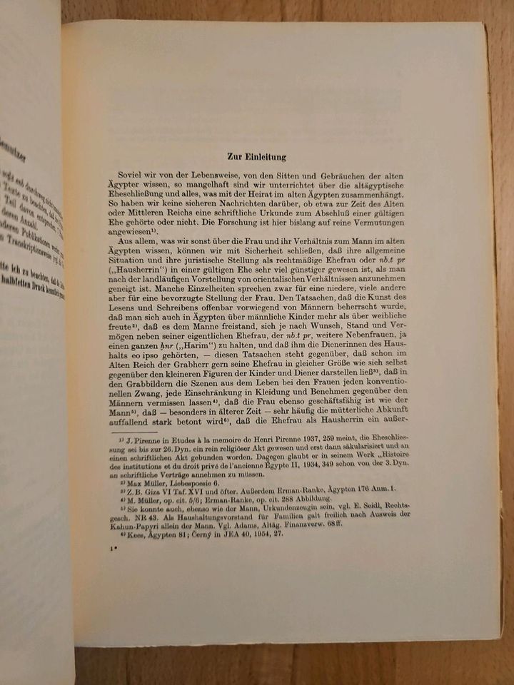 Lüddeckens - Ägyptische Eheverträge. Ägyptologische Abhandlungen in Uhingen