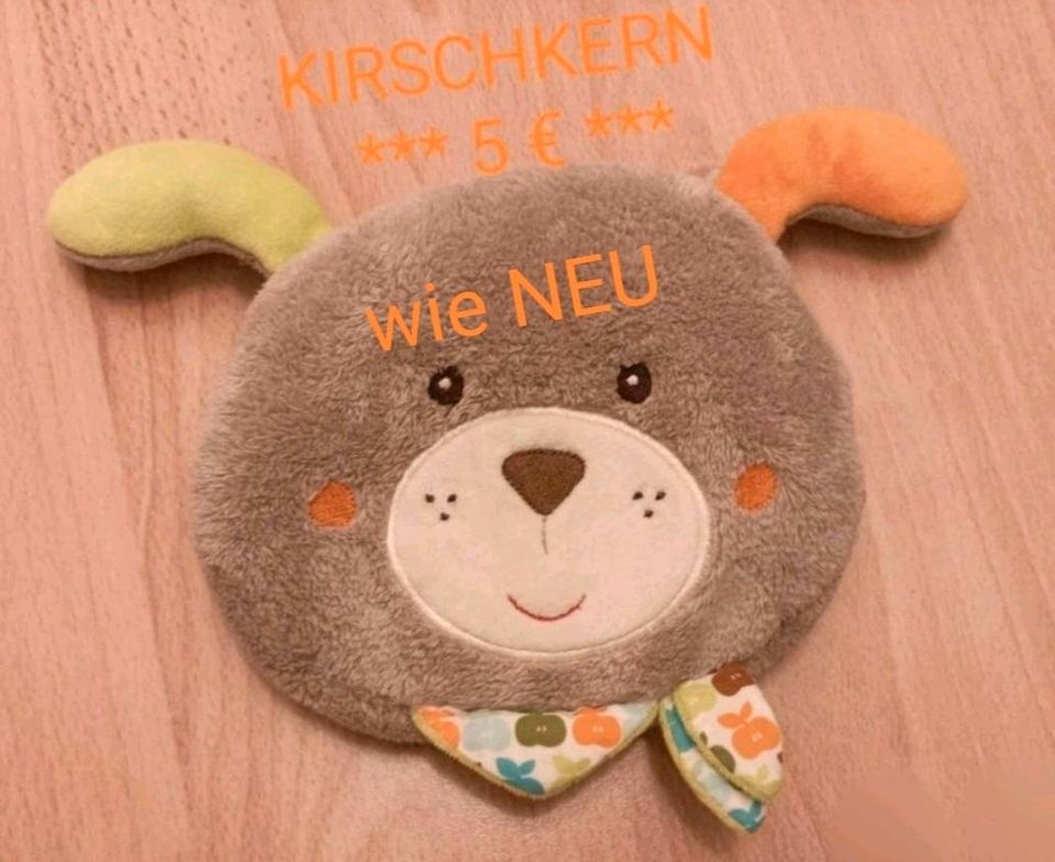 Kirschkernkissen Teddy wie neu ** Monster "Marc" * Nackenhörnchen in Kürnach