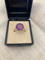 Alter Ring , Ohrringe mit Amethyst, 585 Gold Niedersachsen - Stedesdorf Vorschau