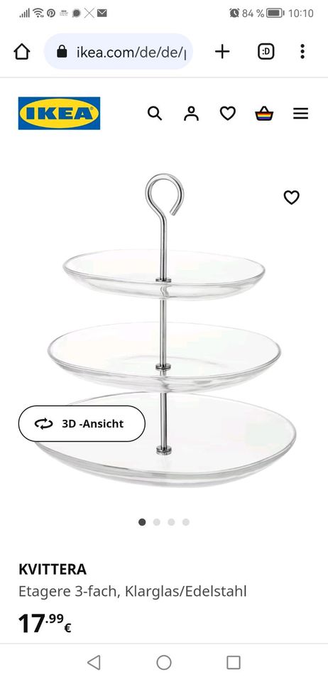 Ikea Kvittera Etagere Glas in Nordrhein-Westfalen - Mülheim (Ruhr) | eBay  Kleinanzeigen ist jetzt Kleinanzeigen