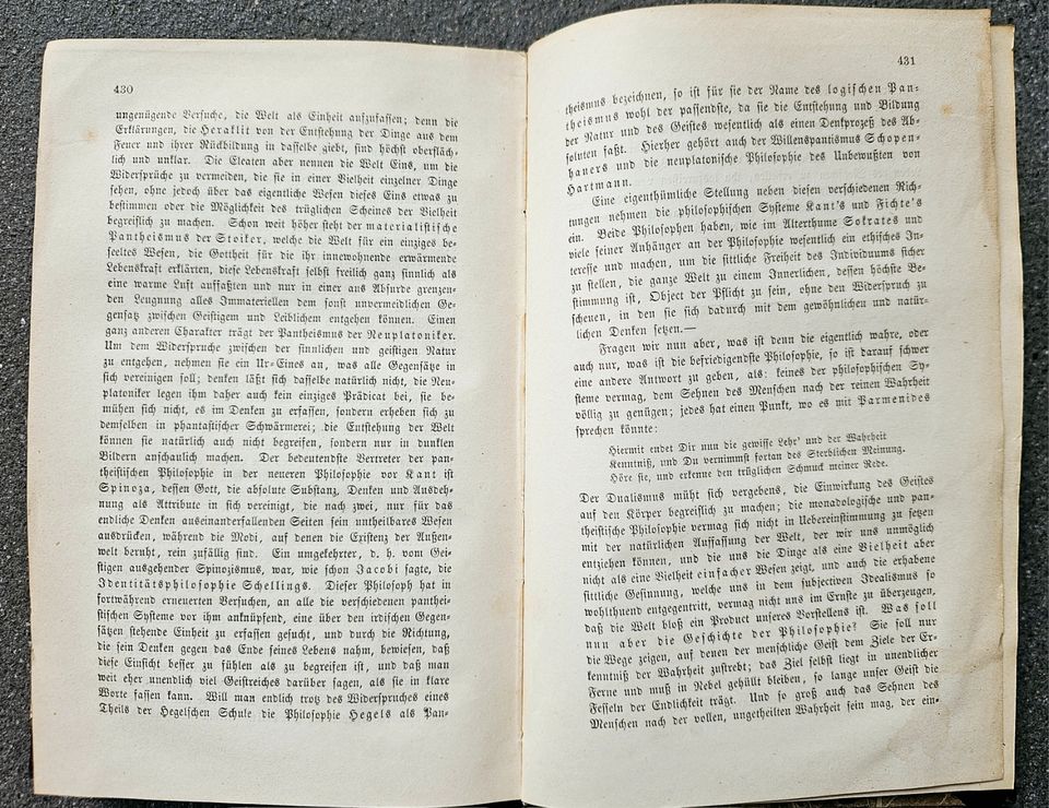 Geschichte der Philosophie für gebildete Leser - Ausgabe 1876 in Dresden