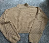 H&M Kurzer Strick-Pulli, beige, Gr. M Hessen - Kirchheim Vorschau