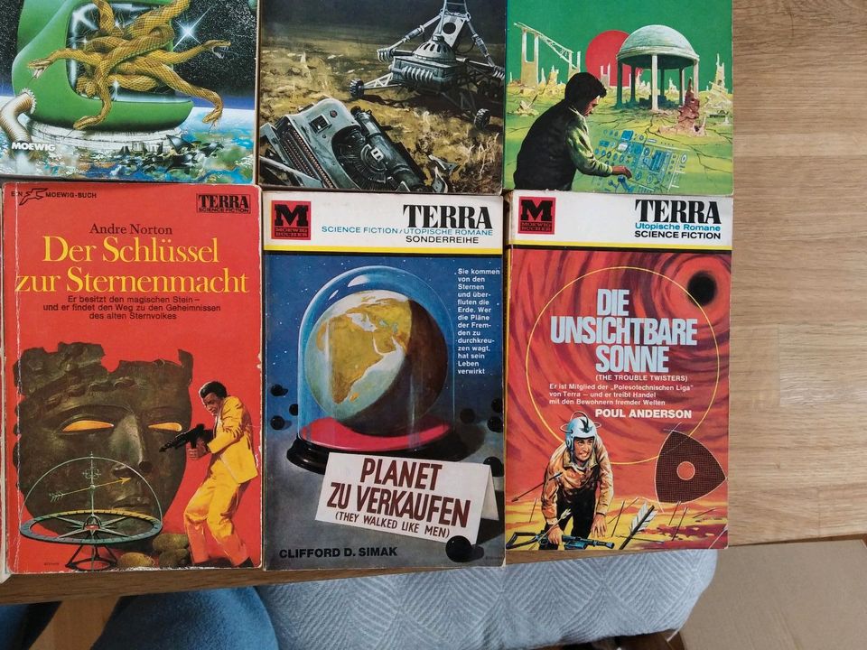 Terra Science Fiction verschiedene Romane in Meeder