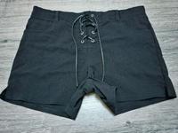 Hot Pant Shorts mit Schnürung EMP Gothic Gr.S /XS schwarz Niedersachsen - Osteel Vorschau