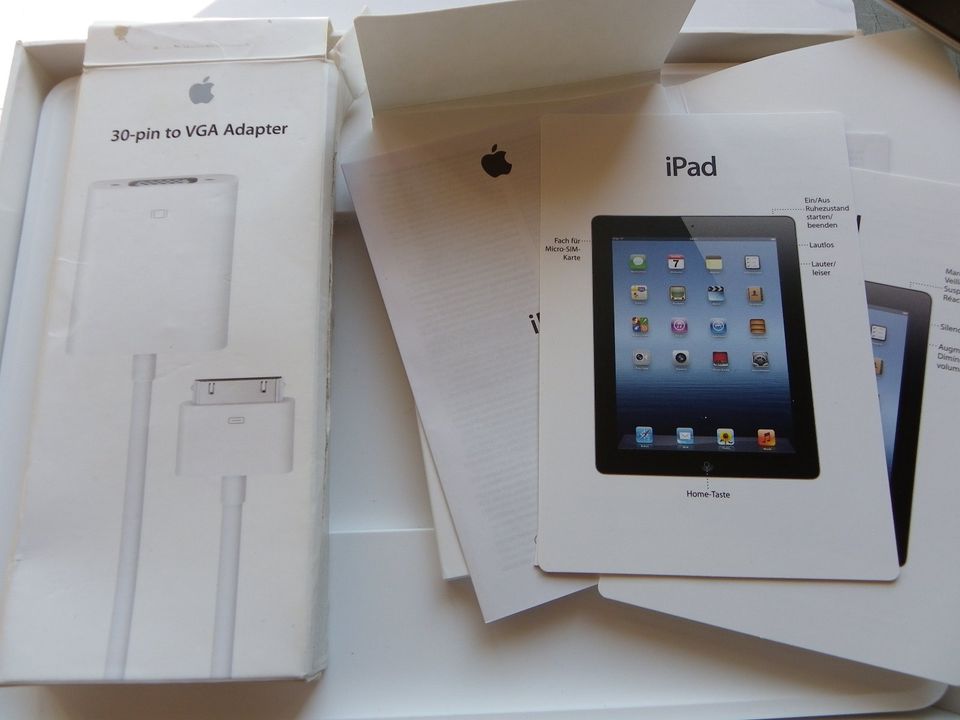 iPad A1430 WiFi + 4G (LTE) 32GB wie neu, in OVP, viel Zubehör in Pirmasens