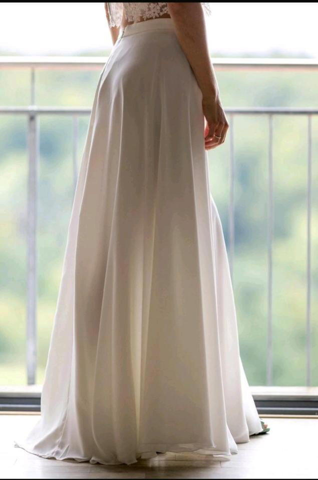 Zweiteiler Rock mit Schlitz Gr.S, Mix&Match, Brautkleid, Hochzeit in Ravensburg
