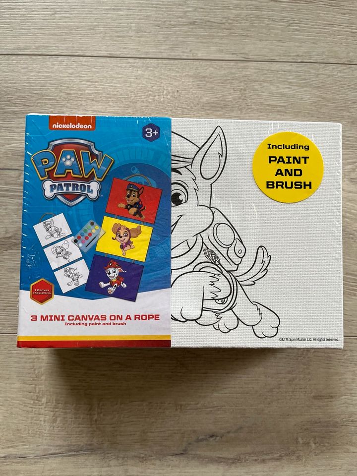 Rahmen zum ausmalen Paw Patrol 3er Set Neu in Dunningen