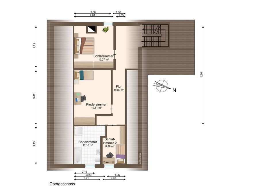 Einfamilienhaus mit viel Platz und Potenzial - mitten im Grünen ! in Gübs