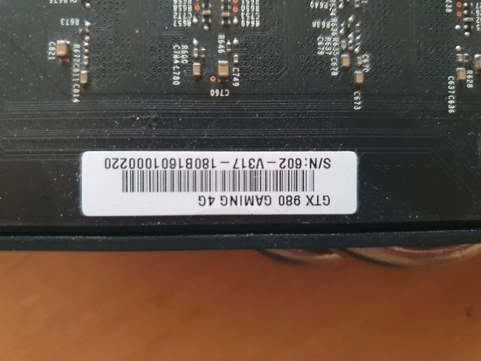 MSI GTX 980 4GB Nvidia Grafikkarte in Frankfurt am Main