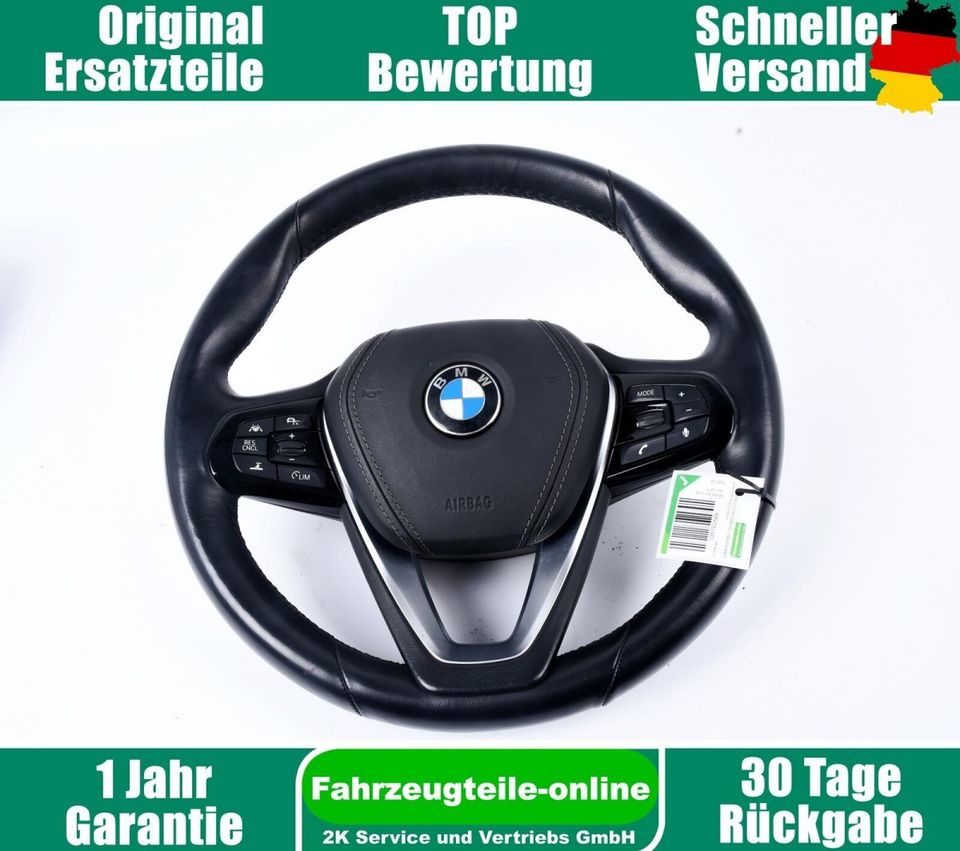 BMW 5er G30 G31 33687225903 79298410810 5729-02 Lenkrad Leder Dri in Eilenburg