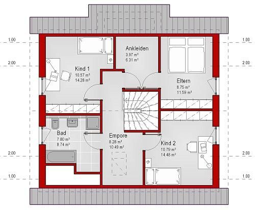 In Marklohe das variable Familienhaus mit Wohlfühlgarantie! Baubeginn individuell möglich! in Marklohe