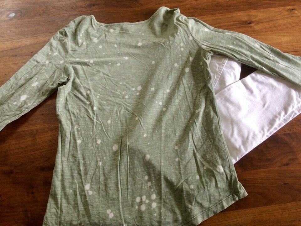 Q/S by S.Oliver Shirt 3/4 Arm Gr. M -Khaki - keine Mängel! in Unna