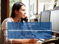 Sachbearbeiter Produktmanagement (m/w/d) | Holzheim Bayern - Holzheim a. Lech Vorschau
