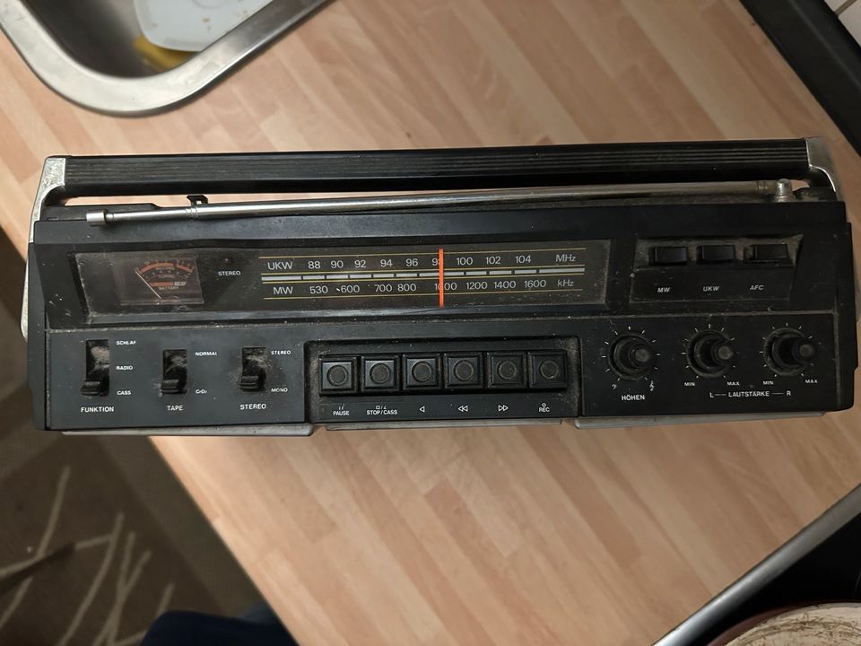 kassetten radio recorder zu verkaufen in Nürnberg (Mittelfr)