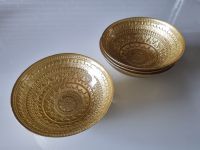 4 x Schale Dekoschale Glas Gold Orient matt Teller 17cm Nordrhein-Westfalen - Gladbeck Vorschau