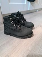 stiefel boots timberland schwarz grau gr 23 kinder Niedersachsen - Schortens Vorschau