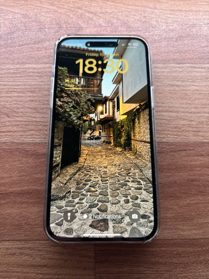 iPhone 14 Pro Max 256Gb Kapputes Glas hinten (Foto) in Berlin