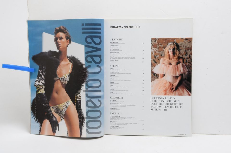 ZOO Magazine #1 2003 Erstausgabe COURTNEY LOVE Beyoncé NINA HOSS in Berlin