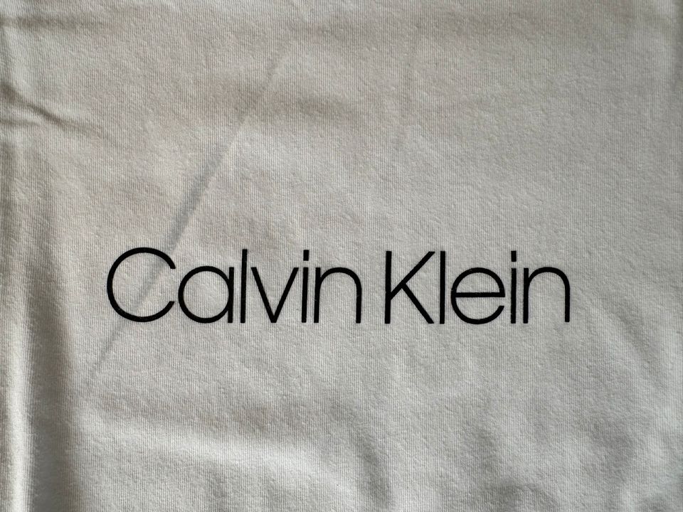 Calvin Klein Damen T-Shirt Gr. L weiß in Weidenberg