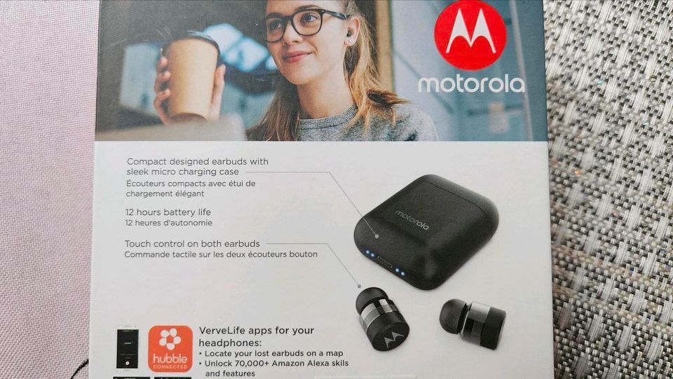 Earpods von Motorola schwarz in Stuttgart