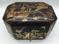 Antike Chinesische Lack Teedose, Tee Schatulle, 19. Jahrhundert Hessen - Fürth Vorschau