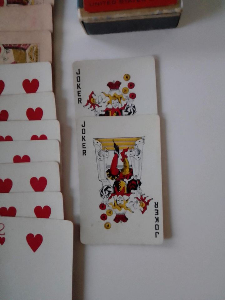Vintage Kartenspiel United States Lines in Groß Wittensee