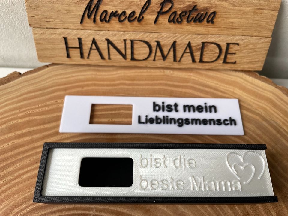 4,50€ / 3 D Druck Hülle Schokoriegel, Geschenkverpackung Praline in Heinsberg